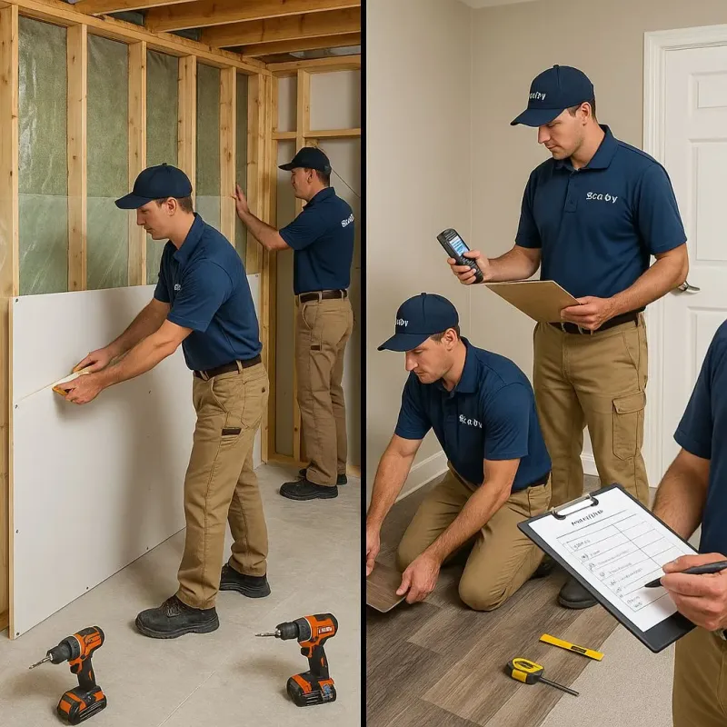 Repairs and Reconstruction process in West Jefferson, NC